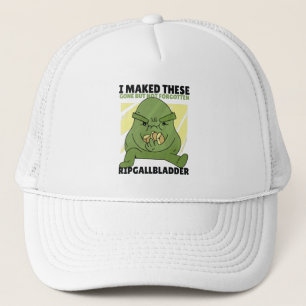 Gallbladder stones trucker hat