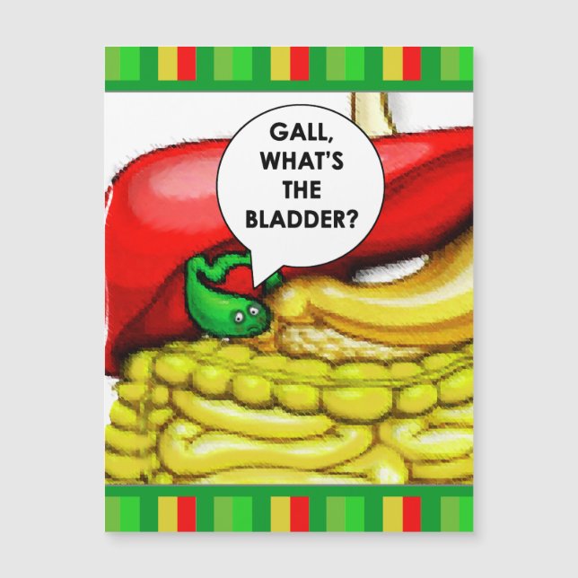 Gallbladder Surgery Get Well Gift Card (Front)