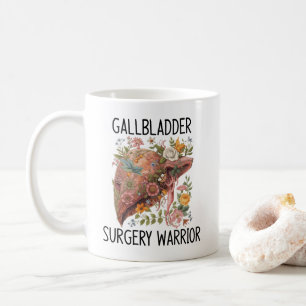 Gallbladder surgery warrior coffee mug