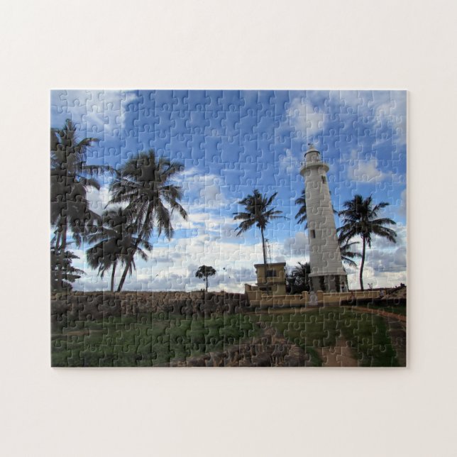 galle lighthouse jigsaw puzzle (Horizontal)