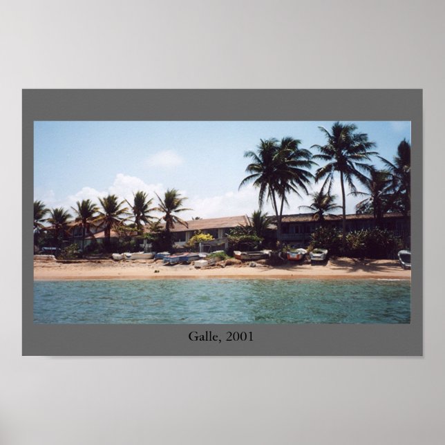 Galle, Sri Lanka Poster (Front)