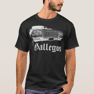 Gallegos  Lowrider Cholo Chola Family Gift  T-Shirt