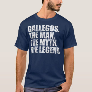 GallegosGallegos Family name Gallegos last Name Ga T-Shirt