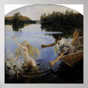 Gallen-Kallela - Aino Myth Poster