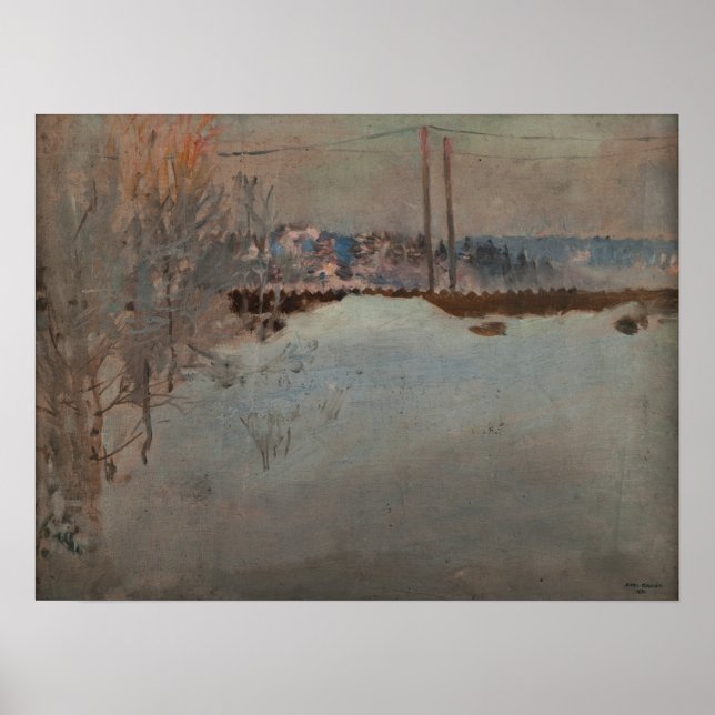 Gallen-Kallela - Fog Cave With Ore Poster (Front)