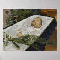 Gallen-Kallela - Lauri Kivekas In His Coffin