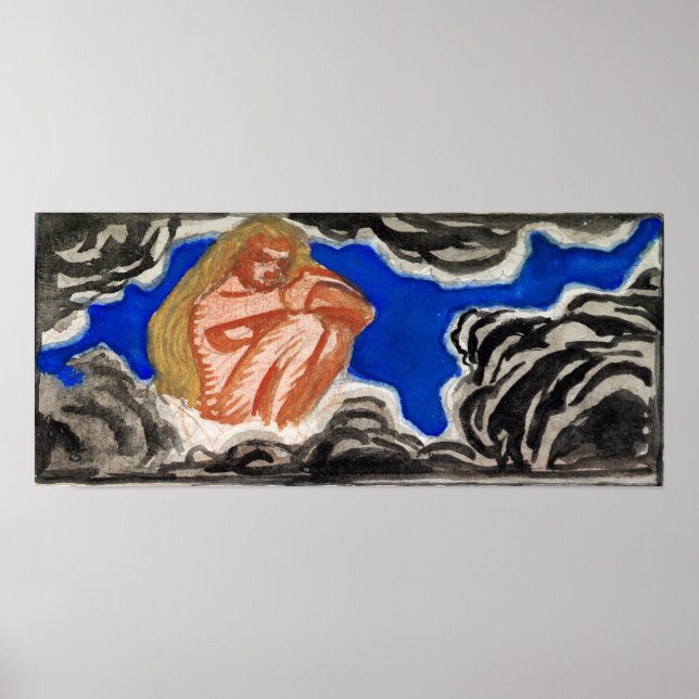 Gallen-Kallela - Poetry Detail, Great-Kalevala Poster (Front)