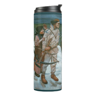 Gallen-Kallela’s “Revenge” custom text tumbler