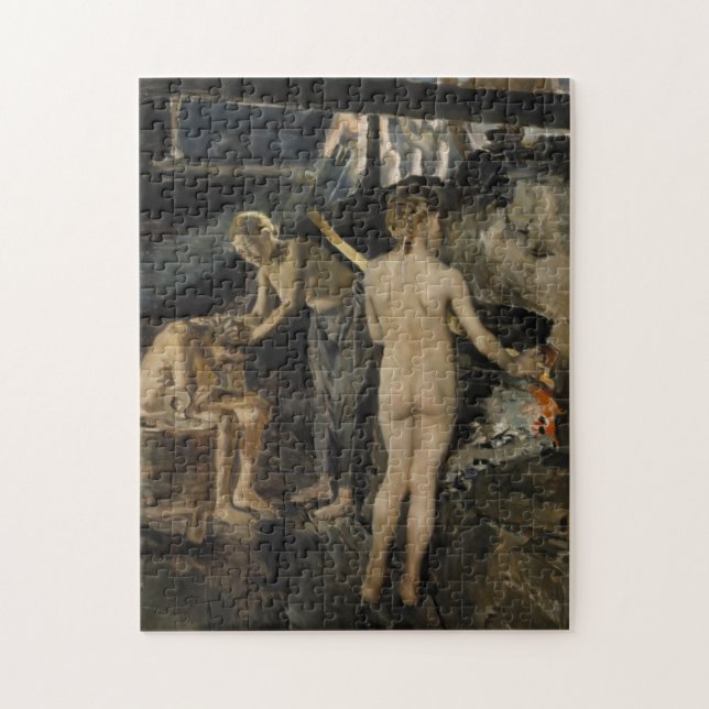 Gallen-Kallela’s Sauna puzzle (Vertical)