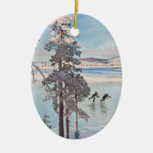 Gallen-Kallela’s Skaters ornament