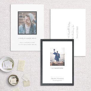 Gallery Frame Photo Graduation Announcement Card