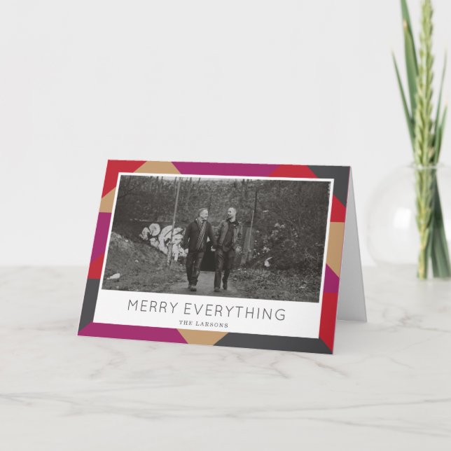 Gallery Holiday Photo Card (Front)