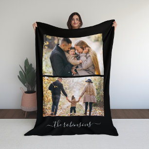 Gallery of 2 Personalised Fleece Blanket