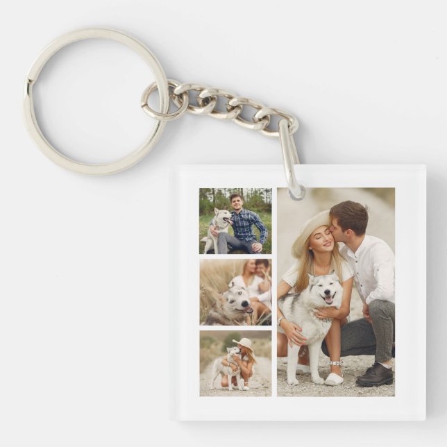 Gallery of 5 Custom Photo Keychain (Front)