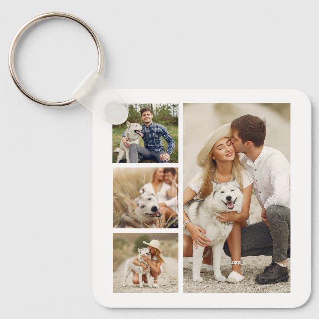 Gallery of 5 Custom Photo Keychain (Front)