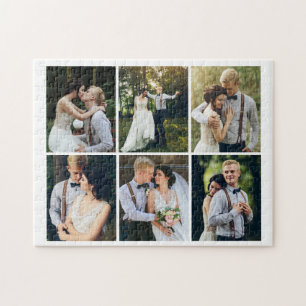 Gallery of 6 Personalised Photo Jigsaw Puzzle