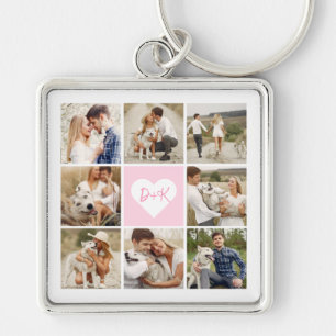 Gallery of 8 Personalised Photo Key Ring