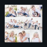Gallery Of Eight Custom Colour Photo Magnet<br><div class="desc">Photo gifts make the best gifts! Easily personalised with your text and/or photo(s) for a custom look. Designed by Berry Berry Sweet. View more designs at www.berryberrysweet.com</div>
