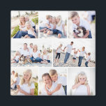 Gallery Of Eight Custom Colour Photo Magnet<br><div class="desc">Photo gifts make the best gifts! Easily personalised with your text and/or photo(s) for a custom look. Designed by Berry Berry Sweet. View more designs at www.berryberrysweet.com</div>