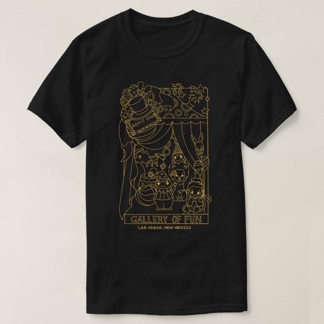 Gallery of Fun Circus Design T-Shirt (Design Front)