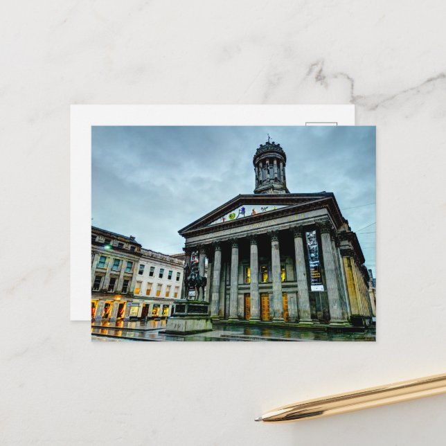 Gallery of Modern Art, Glasgow Postcard (Front/Back In Situ)