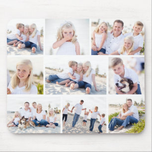 Gallery Of Nine Personalised Colour Photo Mouse Pa Mouse Pad