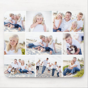 Gallery Of Nine Personalised Colour Photo Mouse Pa Pad