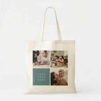 Gallery Of Three Grid Tote Bag