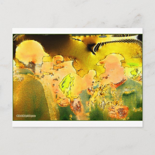 "Gallery Opening" Postcard (Front)