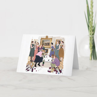 Gallery Staff Party Art Card