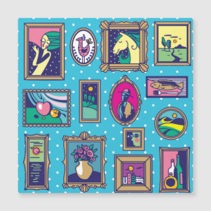 Gallery Wall: Diverse Picture Collection