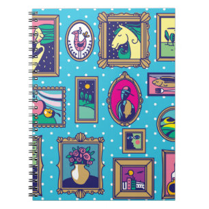 Gallery Wall: Diverse Picture Collection Notebook