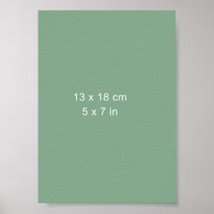 Gallery Wall Layout Template Image Photo Art 5x7in Poster