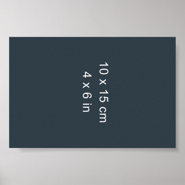 Gallery Wall Layout Template Photo 10x15cm 6x4 Poster (Front)