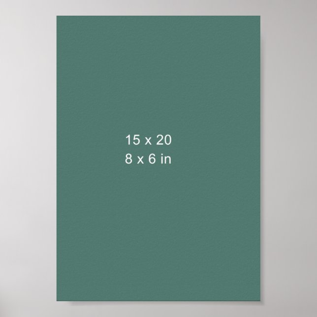 Gallery Wall Layout Template Photo 15x20 cm 6x8 in Poster (Front)