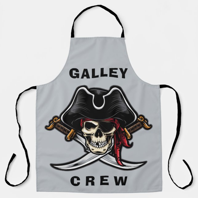 Galley Crew Pirate Apron (Front)