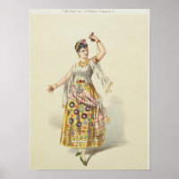 Galli Marie in the role of Carmen