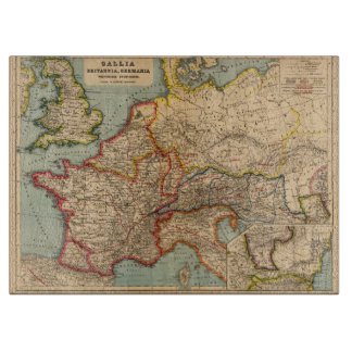 Gallia, Britannia, Germania Cutting Board