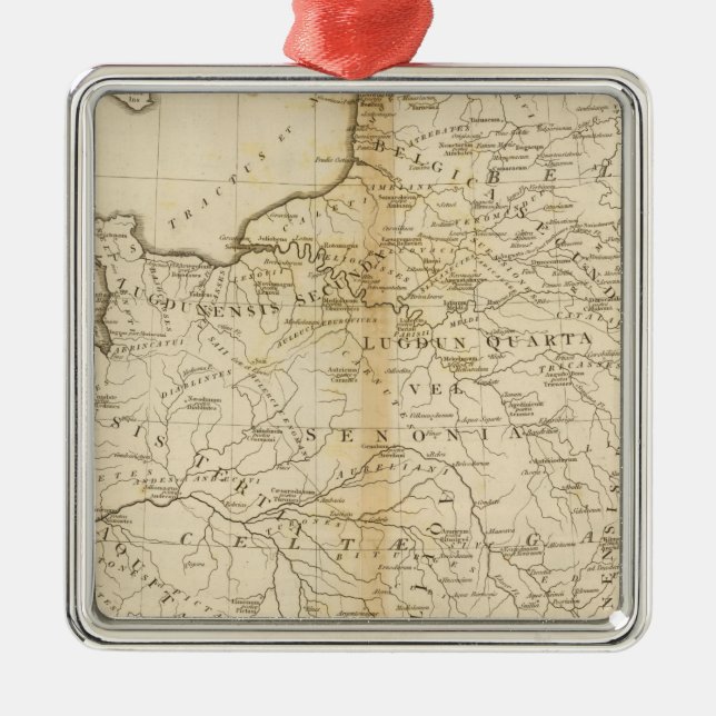 Gallia Metal Ornament (Front)