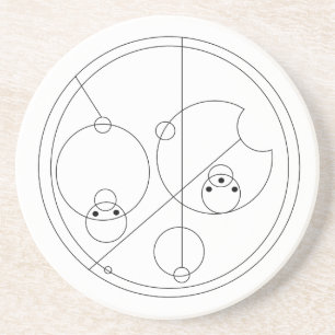Gallifreyan I Love You Coaster