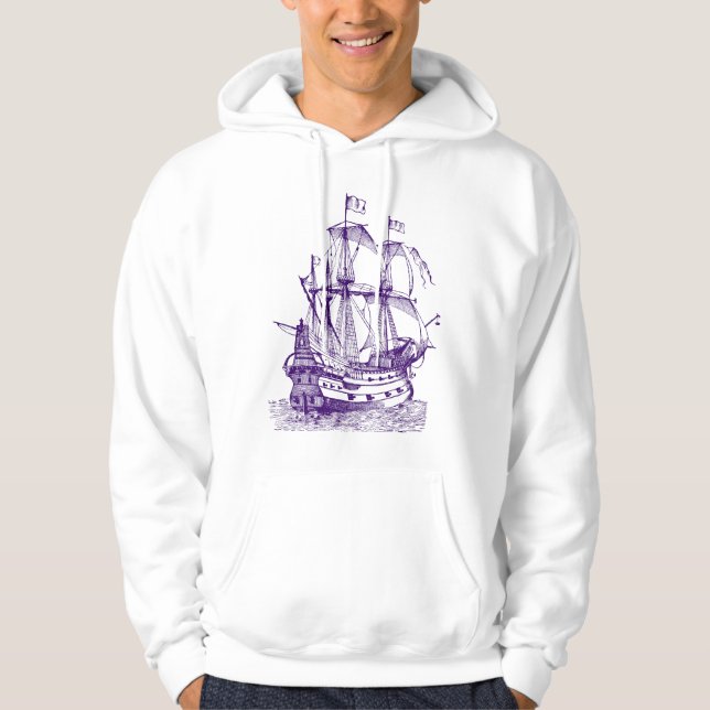 Gallion - Deep Purple Hoodie (Front)