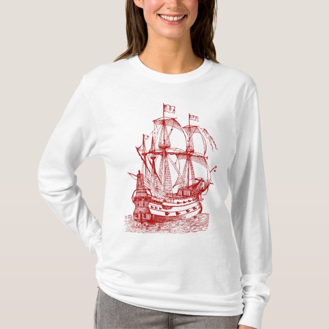 Gallion - Ruby Red T-Shirt (Front)