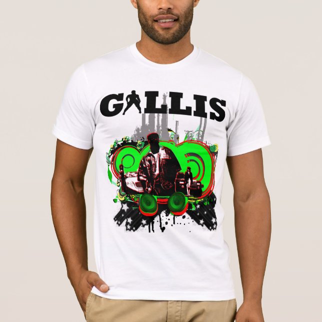 GALLIS custom tee shirt (Front)