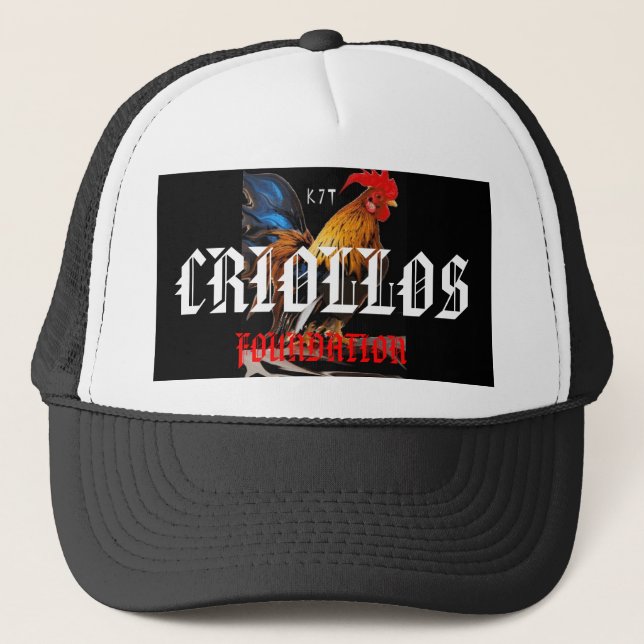 gallo, CRIOLLOS , FOUNDATION Trucker Hat (Front)