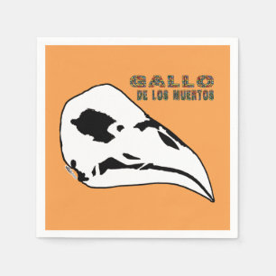 Gallo De Los Muertos Napkin