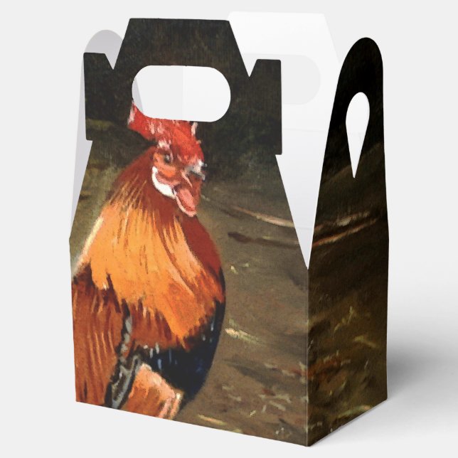 Gallo/Galo/Rooster Favour Box (Opened)