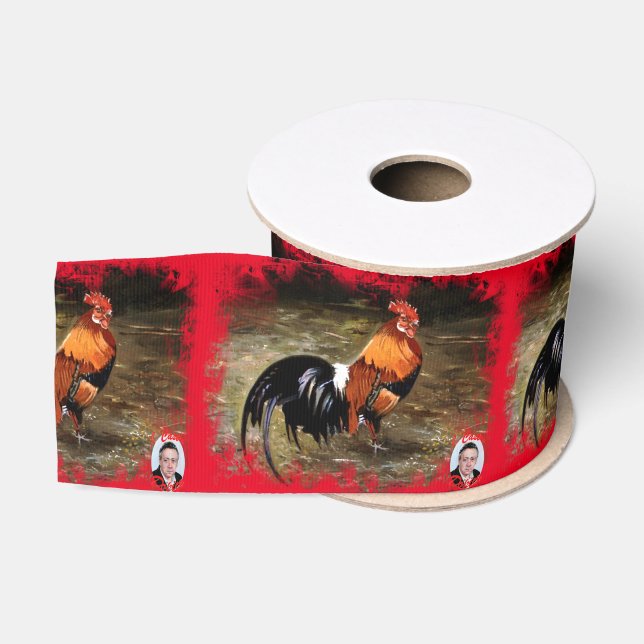 Gallo/Galo/Rooster Grosgrain Ribbon (Spool)
