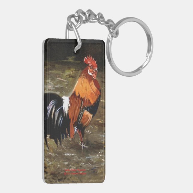 Gallo/Galo/Rooster Key Ring (Back Left)