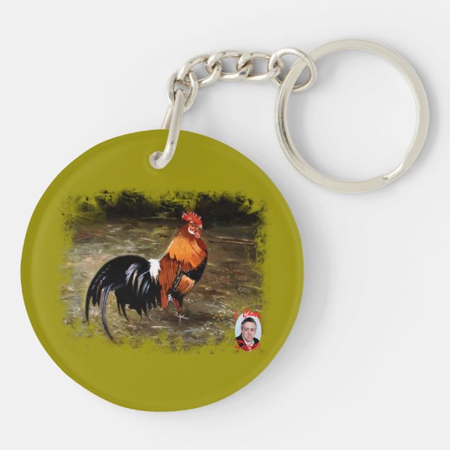 Gallo/Galo/Rooster Key Ring (Back)