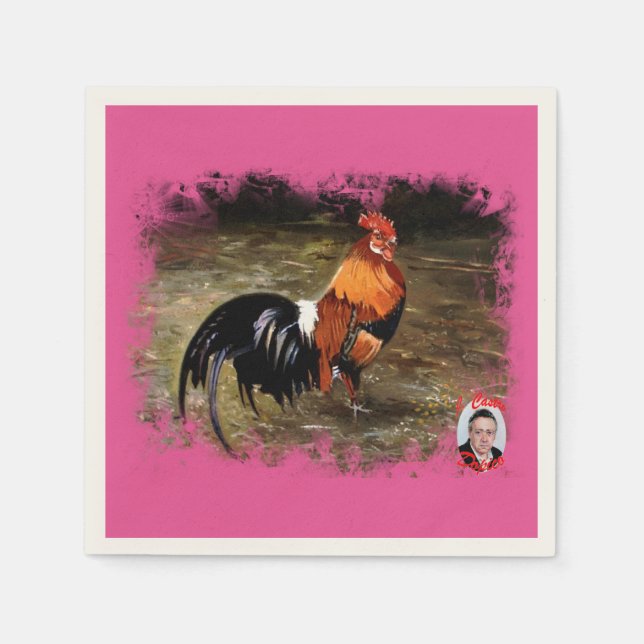 Gallo/Galo/Rooster Napkin (Front)